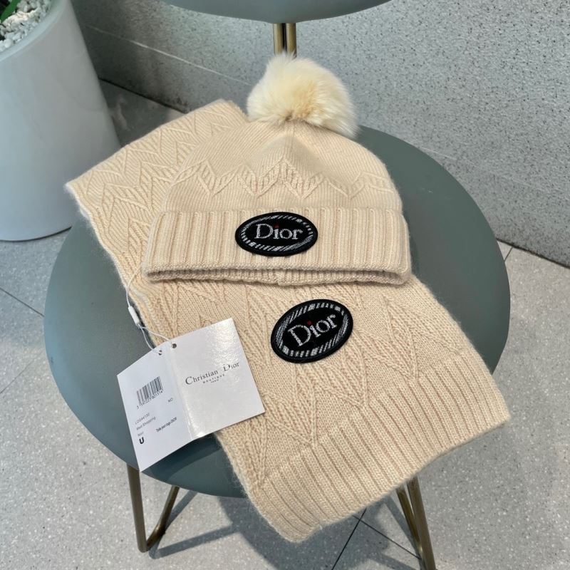 Christian Dior Caps Scarfs